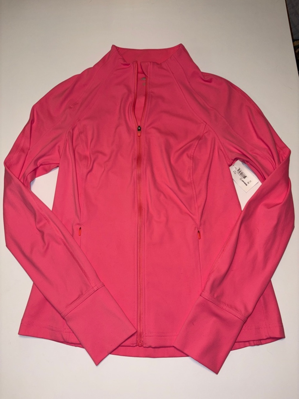 Women's Pink Full-Zip Performance Jacket